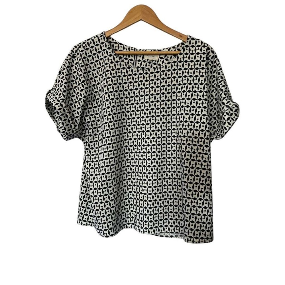 MELLODAY Size XL Women’s Printed Blouse
